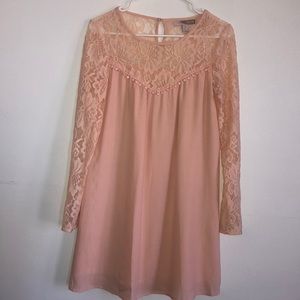 Forever 21 Light Pink Flowy Dress